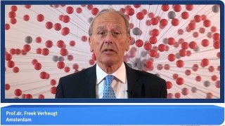 Prof. Verheugt bespreekt de resultaten van twee grote aspirinetrials, ARRIVE en ASCEND, voor primaire preventie in respectievelijk patienten met matig CV risico en in een diabetespopulatie. 