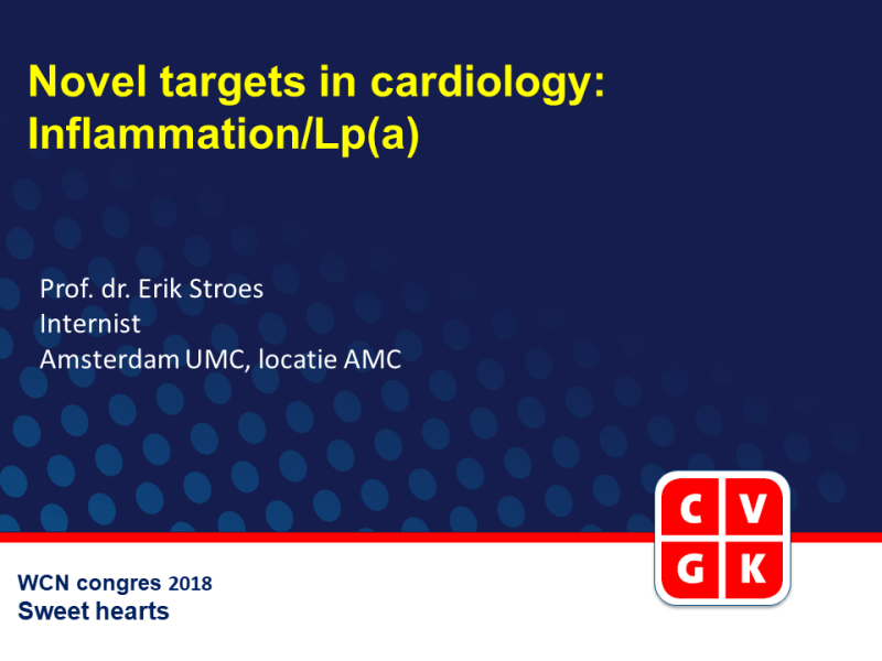 Slides | Novel targets in cardiology: Inflammation/Lp(a)
