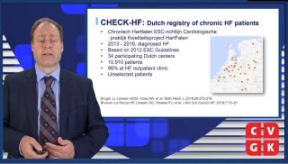 Hoe verloopt de vertaling van richtlijn naar dagelijkse praktijk voor behandeling van HF patiënten in Nederland? Met gebruik van data uit het CHECK-HF register beantwoordt Gerard Linssen deze vraag. 