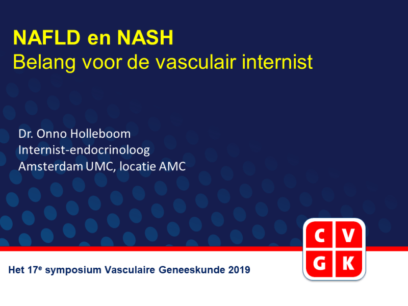 Slides | NAFLD en NASH - Belang voor de vasculair internist