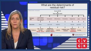 Erin Bohula legt uit welke determinanten van residueel CV risico we tegenwoordig kennen en presenteert studieresultaten over hoe we deze kunnen targeten. 