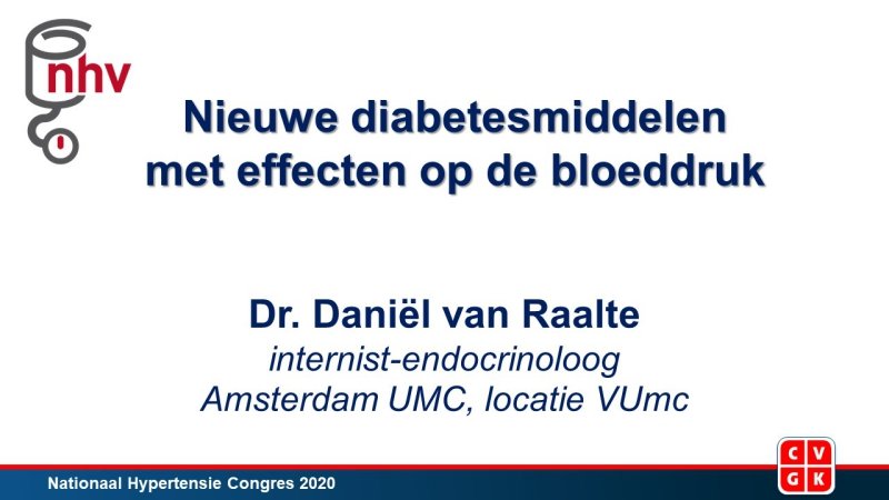 Slides | Nieuwe diabetesmiddelen met effecten op de bloeddruk