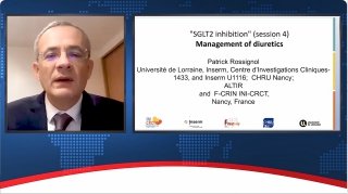 Prof. Rossignol presenteert resultaten van 2 mechanistische studies en analyses van 2 grote SGLT2i trials in HFrEF patiënten die inzicht geven in de gelijktijdige behandeling met diuretica en SGLT2i therapie. 