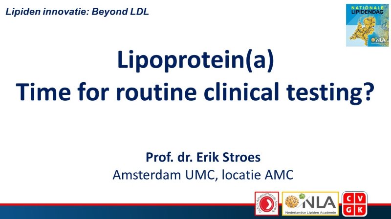 Slides | Lipoprotein (a): Time for routine clinical testing?