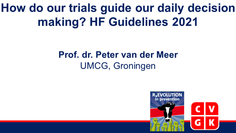Slides | How do our trials guide our daily decision making? HF Guidelines 2021