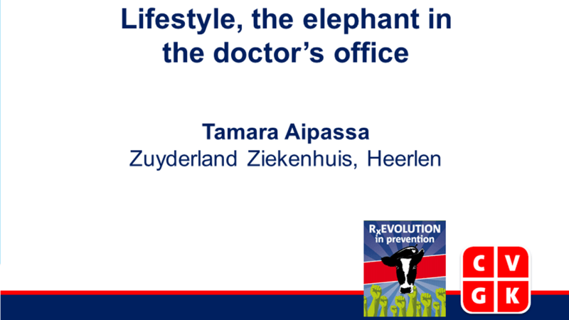 Slides | Lifestyle, the elephant in the doctor's office