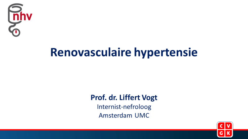 Slides | Renovasculaire hypertensie