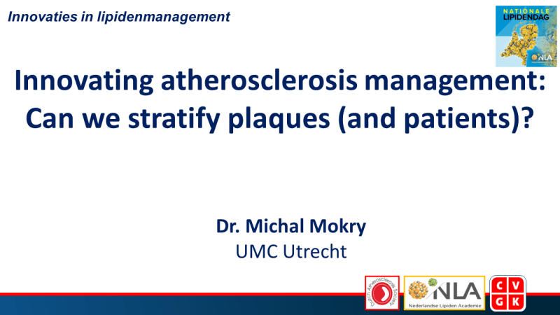 Slides: Innovating atherosclerosis management: Can we stratify plaques (and patients)?