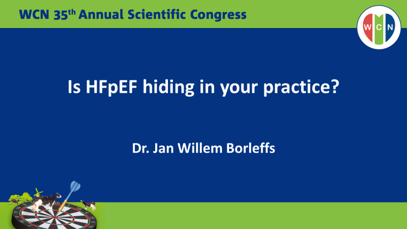 Slides: Is HFpEF hiding in your practice? 