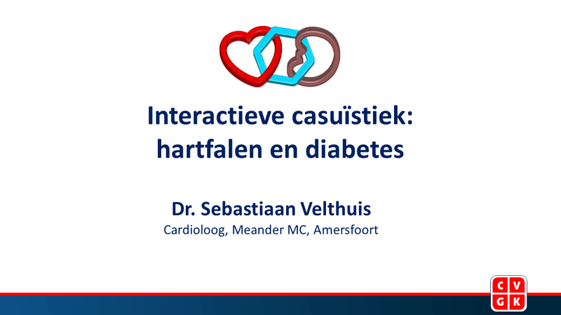 Slides: Interactieve casuïstiek: hartfalen en diabetes