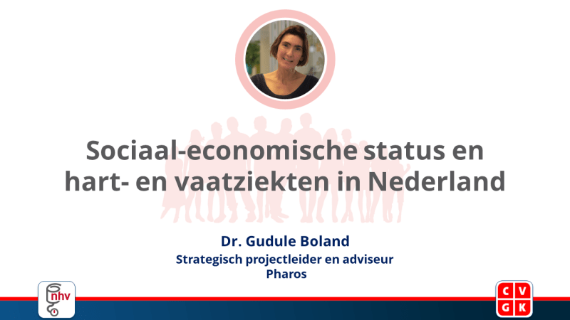 Slides: Sociaal-economische status en hart- en vaatziekten in Nederland