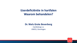 Bekijk de slides van de presentatie van dr. Niels Grote Beverborg, als onderdeel van de serie 