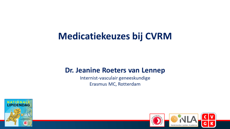 Slides: Medicatiekeuzes bij CVRM