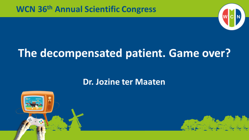 Slides: The decompensated patient. Game over?
