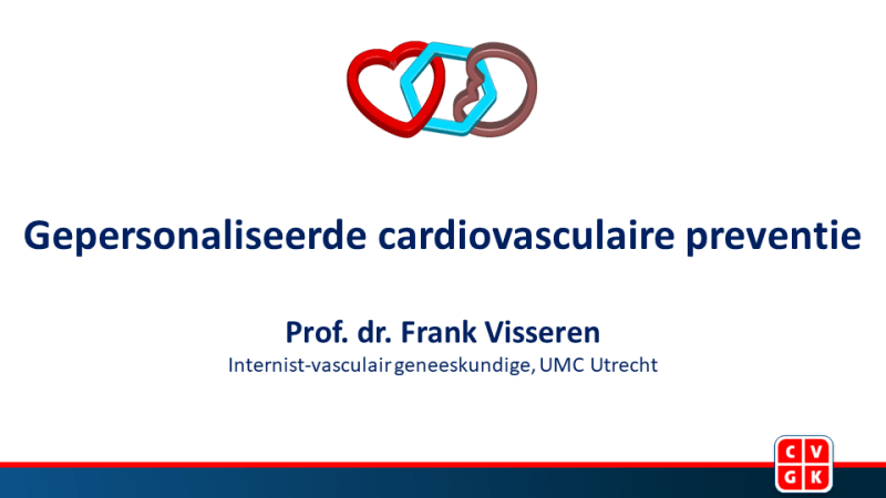 Slides: Gepersonaliseerde cardiovasculaire preventie