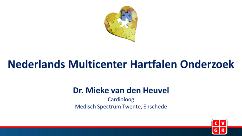 Slides: Nederlands Multicenter Hartfalen Onderzoek