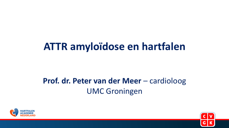 Slides: ATTR-amyloïdose en hartfalen